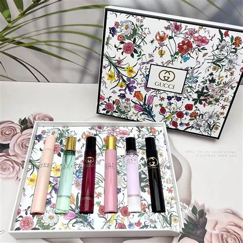 gucci flora rollerball set|gucci flora gift set.